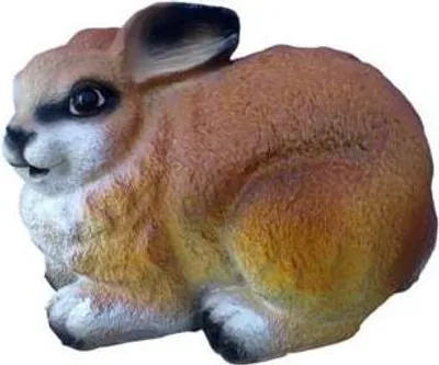 Produktbild von Abstraktes modernes schönes Skulpturkaninchen, Figurenhöhe 15 cm.