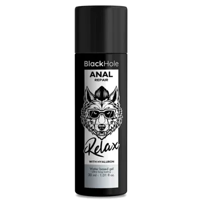 Immagine prodotto di Black Hole - Riparatore Anale A Base D'acqua Relax Con Ialuronico 30 Ml