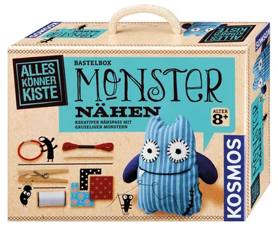 Produktbild von Monster Nähen - Bastelbox Alles Könner Kiste 8+