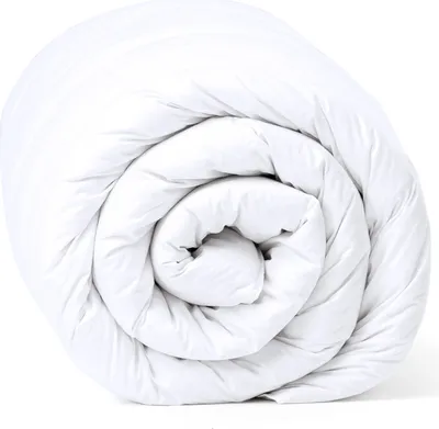 Produktbild von Bettdecke Winterbettdecke 200 x 140 cm - Duvet Bett Decke Steppdecke Schlafdecke Steppbettdecke Quilt Bettzeug und Bettdecken mit Füllung aus Microfaser weiß