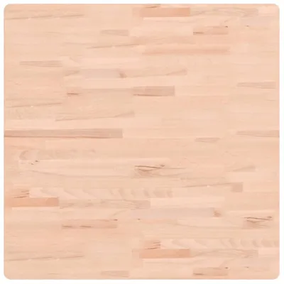 Obrázek produktu pro Stolní deska 80 x 80 x 2,5 cm čtvercová masivní bukové dřevo