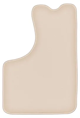 Produktbild von Fahrermatte Velours für Skoda 105 / 120 / 130 1976-1990 (Limousine) – 1-tlg, Beige, passgenau – Wielganizator FORTUNA