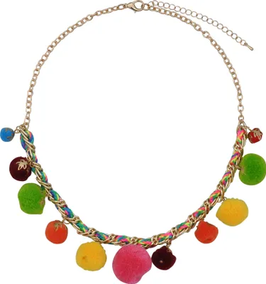 Produktbild von Steuer Modeschmuck Collierkette Metall 54cm mehrfarbig 445050008
