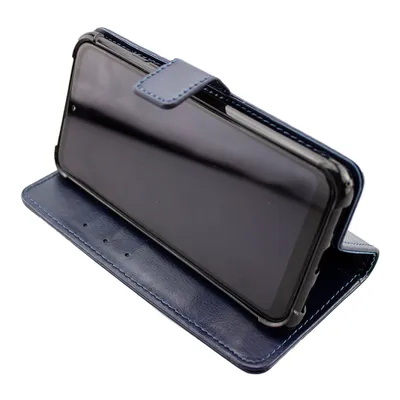 Obrázok produktu pre caseroxx puzdro na mobilný telefón kompatibilné s Gigaset GS190  Wallet Case v modrá