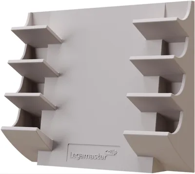 Image de Porte-marqueurs pour 4 marqueurs horizontaux magnétiques taupe