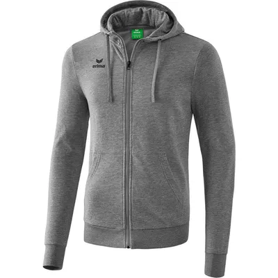Produktbild von Erima Kapuzensweatjacke Herren - Grau Melange  | Größe: L