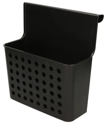 Produktbild von Plasticforte Badregal - schwarz - Aufbewahrungskorb - 26x24 cm