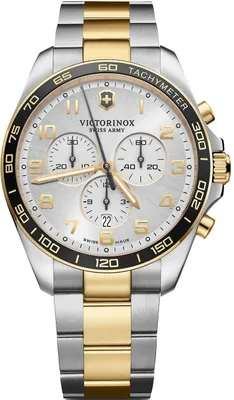 Image de Victorinox Fieldforce Classic Chronograph acier inoxydable