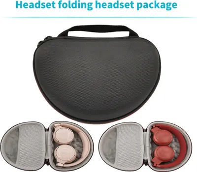 Produktbild von Headset Storage Bag Staubdicht Anti-Drogen Oxford Stoff Wireless Kopfhörer-Tragetasche für JBL JR310BT T600 Tune660NC T450 T500 T510BT