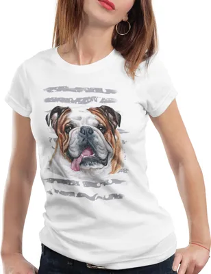 Produktbild von style3 Bulldogge Damen T-Shirt hundeliebhaber züchter sommer, Größe:M
