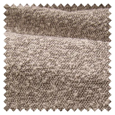 Produktbild von Selsey Cloudy – Jugendbett 90x200 cm, rechtsseitig mit Bouclé-Bezug, Greige