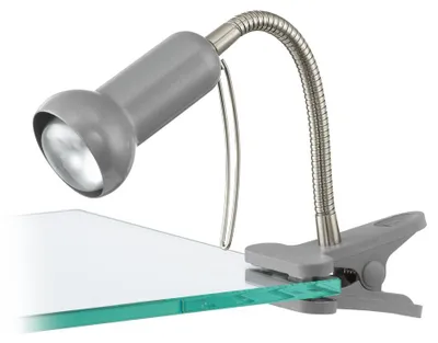 Produktbild von EGLO 81265, Grau, Silber, Schlafzimmer, Küche, Wohnzimmer, II, E14, 1 Glühbirne(n), 40 W