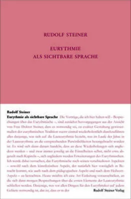 Zdjęcie produktu dla Eurythmie als sichtbare Sprache