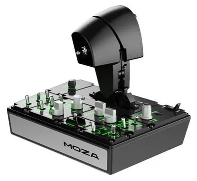Produktbild von Moza Racing MTP Throttle Panel, Schwarz, Metall, 15 bit, 277 mm, 194 mm, 216 mm