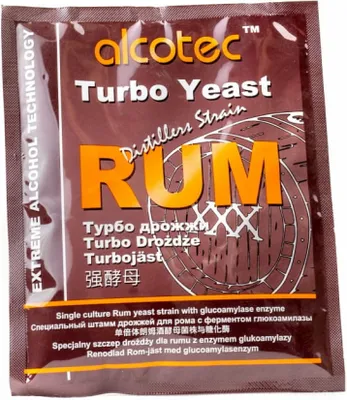 Produktbild von Alcotec Turbohefe - Rum-Hefe, Turbo Hefe