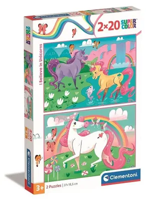 Produktbild von Clementoni 24754, 20 Stück(e), Tiere, 3 Jahr(e)