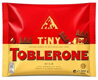 Produktbild von Toblerone Tiny Minis 25 Stk.200g