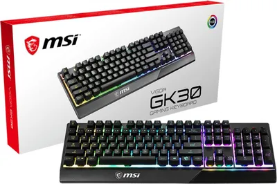 Produktbild von MSI Vigor GK-30 Gaming Keyboard, verkabelt