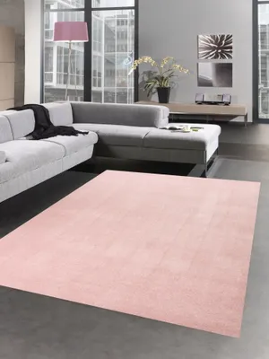 Obrázek produktu pro Moderní koberec do obývacího pokoje růžový velikost - 60x110 cm
