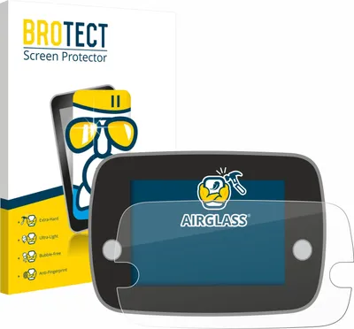 Produktbild von BROTECT Schutzglas für Fiat 500 Series 8 2020 Uconnect 7" Schutzfolie Panzer Folie Glas Display Schutz klar