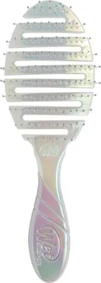 Produktbild von WetBrush Flex Dry Iridiscent Icon Silver - flexible Bürste