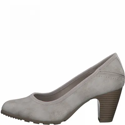 Produktbild von s.Oliver Damen Blockabsatz Pumps 5-22404-28 , Größe:41 EU, Farbe:Beige