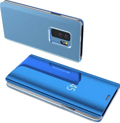 Zdjęcie produktu dla cofi1453® Smart View Mirror Smart Cover Shell Case Etui kompatybilne z Huawei Mate 20 PRO Protective Cover Case Protection Clear Blue