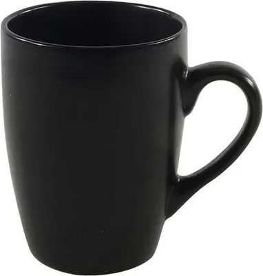 Produktbild von Massamarkt Kaffeetasse Matt Schwarz 340ml