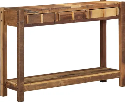 Produktbild von Möbel Konsolentisch 107x33x76 cm Recyceltes Massivholz - Beistelltische 4019623