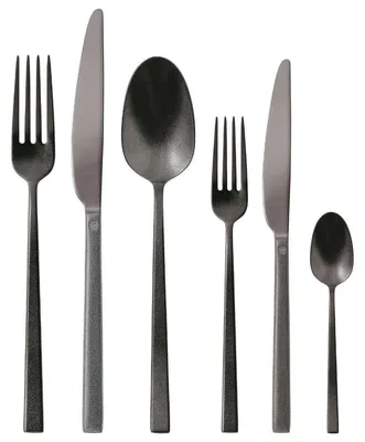 Immagine prodotto di Sambonet Rock Diamond acciaio inox/PVD 2Posate nere 36 pz. S0202-S00595-S0044 52962K83