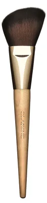 Productafbeelding van Clarins Blush Brush, Poederkwast voor blush, Gebogen, Synthetisch, Zwart, Hout, Voor dames, 1 stuk