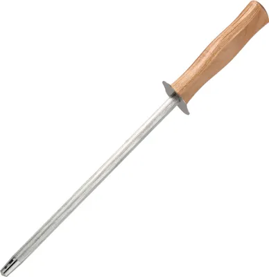 Produktbild von Küchenschärfstuhl 19 cm. Holzgriff. Manueller Messer-/Scherenschärferstuhl