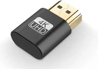 Zdjęcie produktu dla Go Go Gadget – Złącze HDMI typu "dummy" – 4K – UHD – Czarny – Czarny