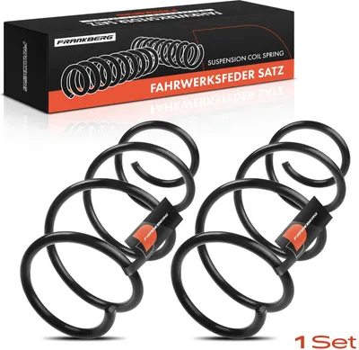 Immagine prodotto di Frankberg 2x molla di sospensione asse anteriore per Audi A3 8V1 8VK 8V7 8VE 8VM 8VS 8VA 8VF anno dal 2012