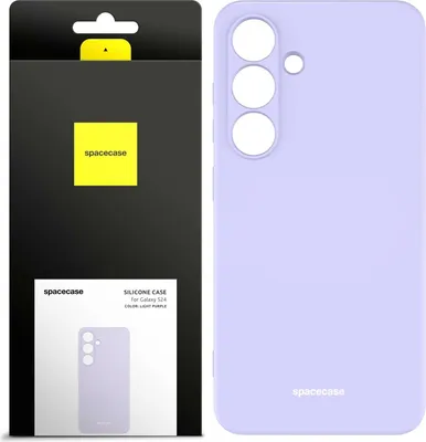 Image de Coque en silicone SPACECASE Coque en silicone pour Galaxy S24 Bleu