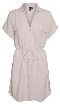 Productafbeelding van VMLINN SS Korte jurk, model shirt, stof: WVN NOOS