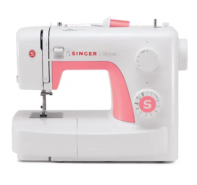 Produktbild von Nähmaschine Singer SIMPLE 3210 Weiß, Stichzahl 10, Knopflochzahl 1,