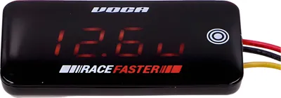 Produktbild von Temperaturanzeige Voltmeter VOCA Racing V-TEMP 0-120ºC 8-18V, Blau für Minarelli