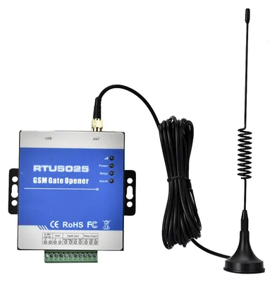 Image de Sonew, ouvre-porte GSM, RTU5025, ouvre-porte sans fil pour garage, contrôle d'accès, relais, interrupteur,par SMS (UE)