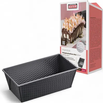 Obrázok produktu pre KAISER King Cake Pan Inspiration Ø20cm čierna