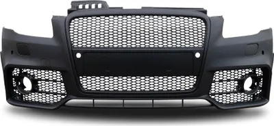 Produktbild von Front Stoßstange Schürze vorne Gitter Spoiler Wabengitter RS für Audi A4 8E B7