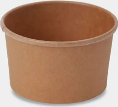 Produktbild von 100x Dressingbecher Saucenbecher aus Kraftpapier  braun 60ml