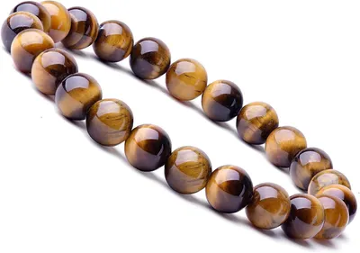Zdjęcie produktu dla WRCXSTONE Naturalne, piękne kamienie półszlachetne o średnicy 8 mm Heali Tigerauge