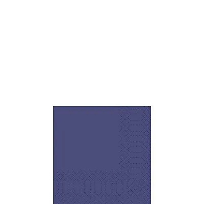Produktbild von Duni Cocktail-Servietten 3 lagig dunkelblau 24x24cm 250 Stück