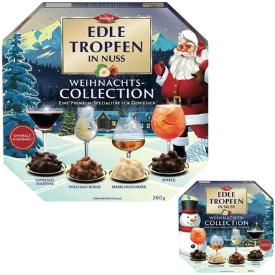 Produktbild von Trumpf Edle Tropfen in Nuss Weihnachts-Collection 200g