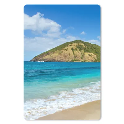 Produktbild von MuchoWow® Mauspad Mousepad Meer - Tropen - Strand - Pflanzen 18x27 cm - Mousepads - Maus Mat - Pad - Mausunterlage