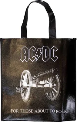Obrázek produktu pro AC/DC - Taška "About To Rock" RO11742 (jedna velikost) (černá)
