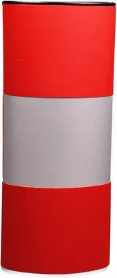 Obrázok produktu pre Púzdro na okuliare Logic veľké strieborné & červené