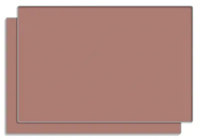 Produktbild von Wallario Frühstücksbrettchen 2er Set aus Glas, je 20 x 30 cm, mit rutschfesten Füßen, Motiv Pastellpink
