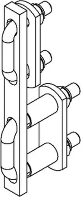 Produktbild von Hailo H-50 Verstärkung auf der Sprosse aus Stahl